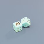 AI 건강 관리, 내 손안의 주치의… 일상 속 스마트 활용법 주목 Two dice with ai letters and dots