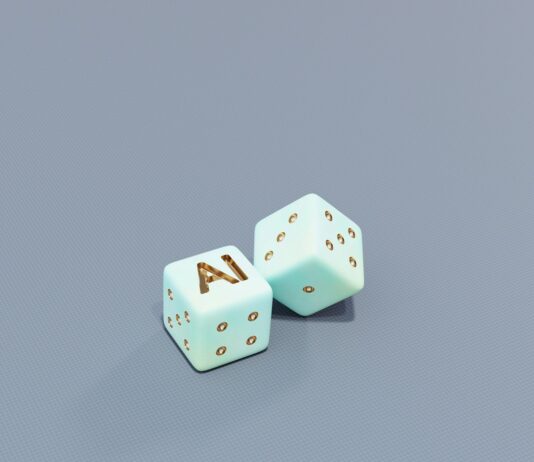 AI 건강 관리, 내 손안의 주치의… 일상 속 스마트 활용법 주목 Two dice with ai letters and dots